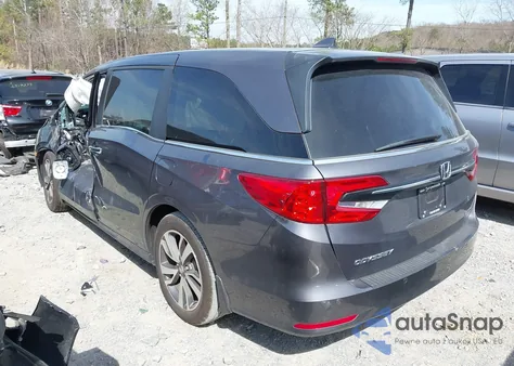 2024 Honda Odyssey Touring from USA, damaged, VIN 5FNRL6H82RB031695